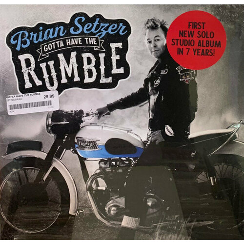 Виниловая пластинка Brian Setzer - Gotta Have The Rumble (Black Vinyl LP)