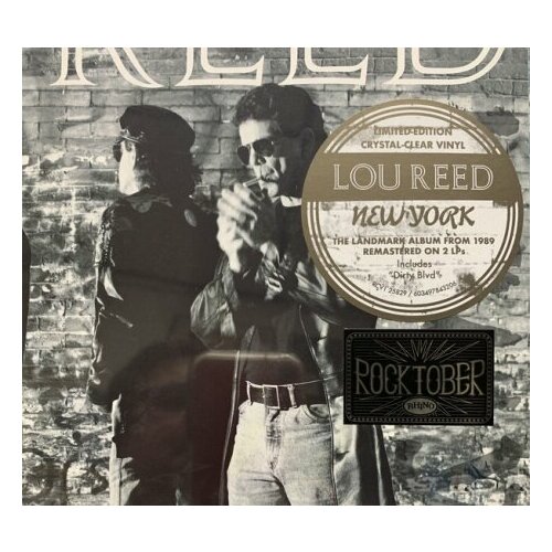виниловые пластинки rhino records avenue records far out war greatest hits 2 0 2lp Виниловые пластинки, Sire, Rhino Records, LOU REED - New York (2LP)