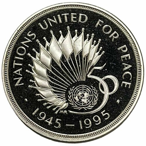 Великобритания 2 фунта 1995 г. (50 лет ООН) (4) клуб нумизмат монета 2 фунта сандвичевых островов 2007 года серебро елизавета ii