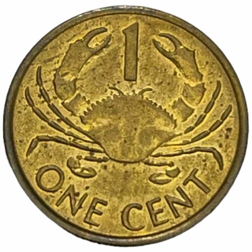Сейшельские острова 1 цент 2004 г. (2) сейшельские острова 1 рупия 1976 г декларация независимости