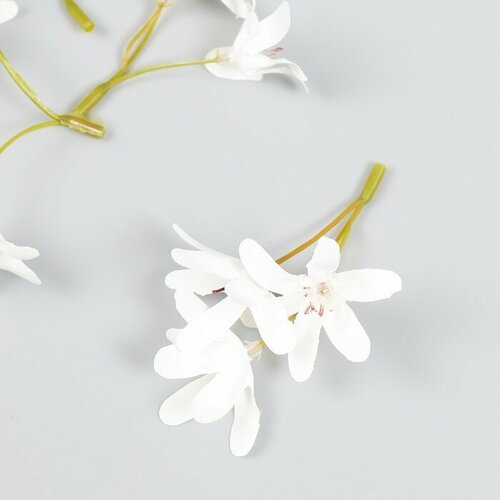 Цветы для декорирования Лилейник белый 8,5 см, 5 штук