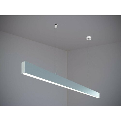 Модный свет Линейный подвесной светильник MODALINE P37 2м 44Вт 3000K алюминий