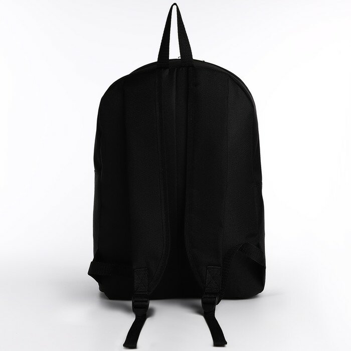 NAZAMOK Рюкзак текстильный Акулы, 38х14х27 см, цвет чёрный