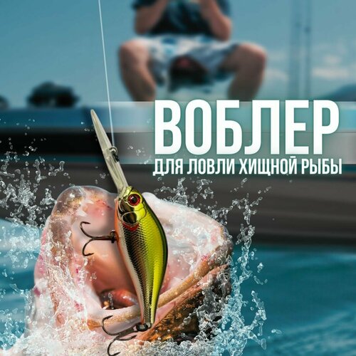 фото Воблер для ловли хищный b-switcher silent тихий заглубление 3.0-4.0м 2012 columbia fishing company