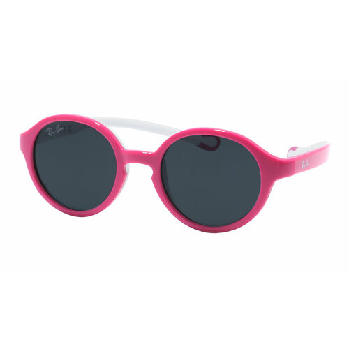 фото Солнцезащитные очки ray-ban, оправа: пластик, для девочек, розовый