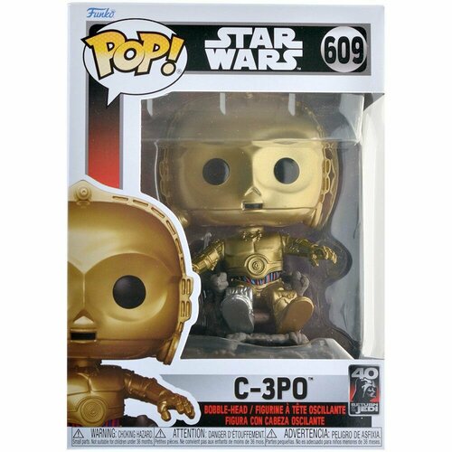Фигурка Funko POP! Star Wars: C-3PO волченко ю отв ред star wars большая книга головоломок мини фигурка c 3po