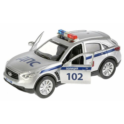 Машина Infiniti QX70 Полиция 12 см металлическая инерцион.