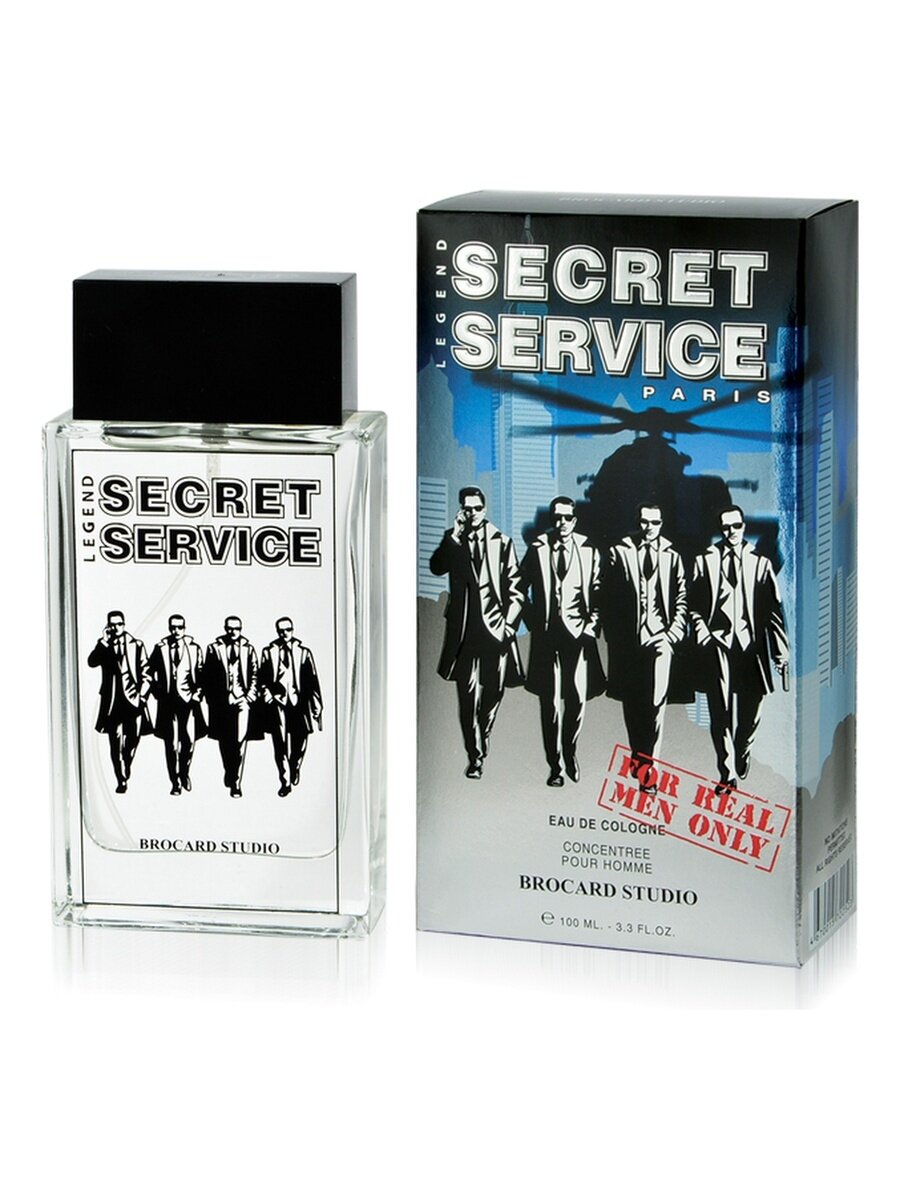 BROCARD Secret Service Platinum одеколон 100 ml.