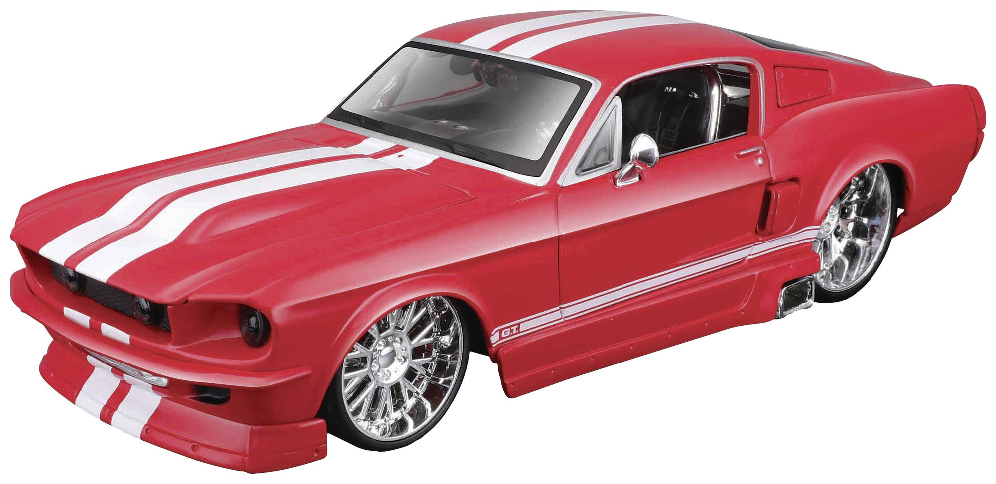 Машина Maisto Design Ford Mustang Gt 1967 1:24 красная 31094