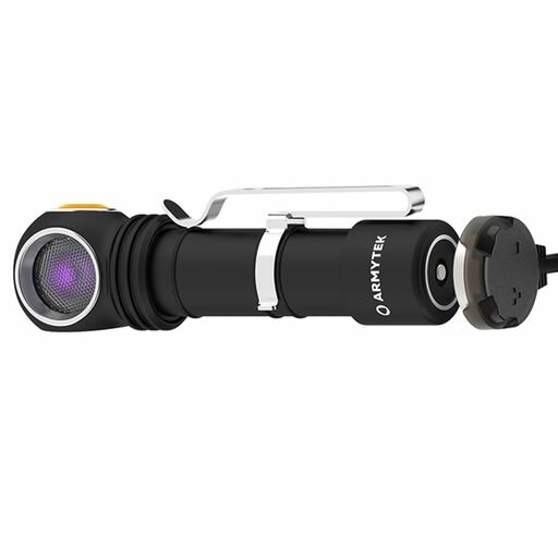 Универсальный фонарь ARMYTEK Wizard C2 WUV, черный / желтый [f08901uf] - фото №3