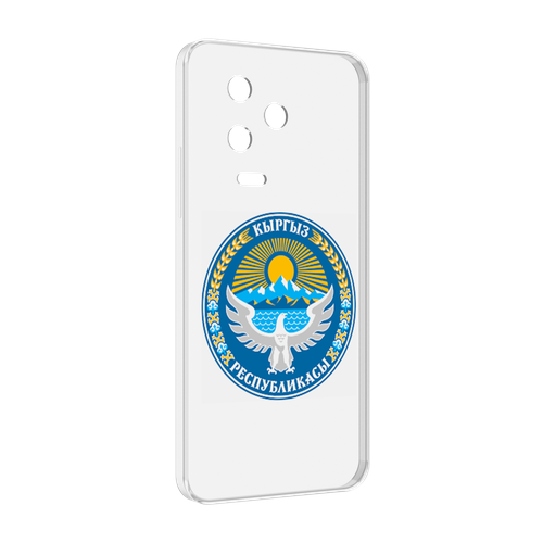 Чехол MyPads герб-киргизия для Infinix Note 12 Pro 4G X676B задняя-панель-накладка-бампер