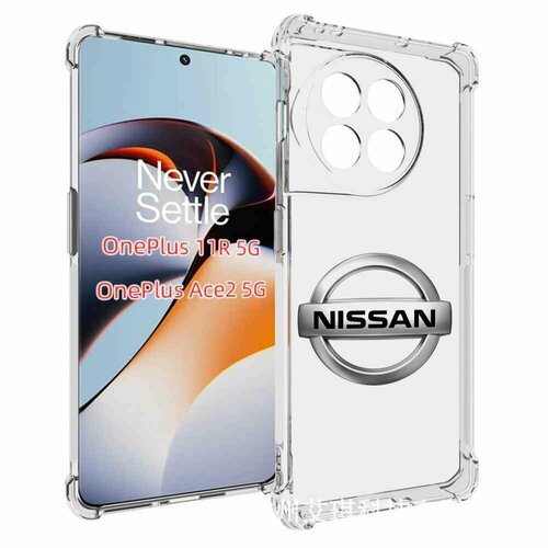 Чехол MyPads nissan-ниссан-3 мужской для OnePlus 11R задняя-панель-накладка-бампер