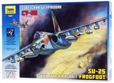 ZVEZDA Сборная модель Советский штурмовик Су-25 - фото №10