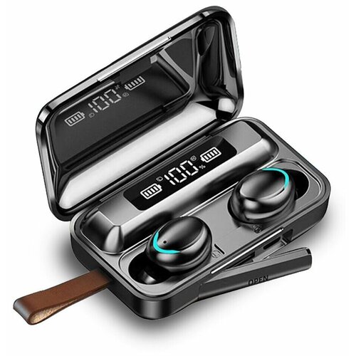Наушники беспроводные наушники сенсорные с powerbank F9-5 блютуз наушники без ремешка и дисплея 99900₽