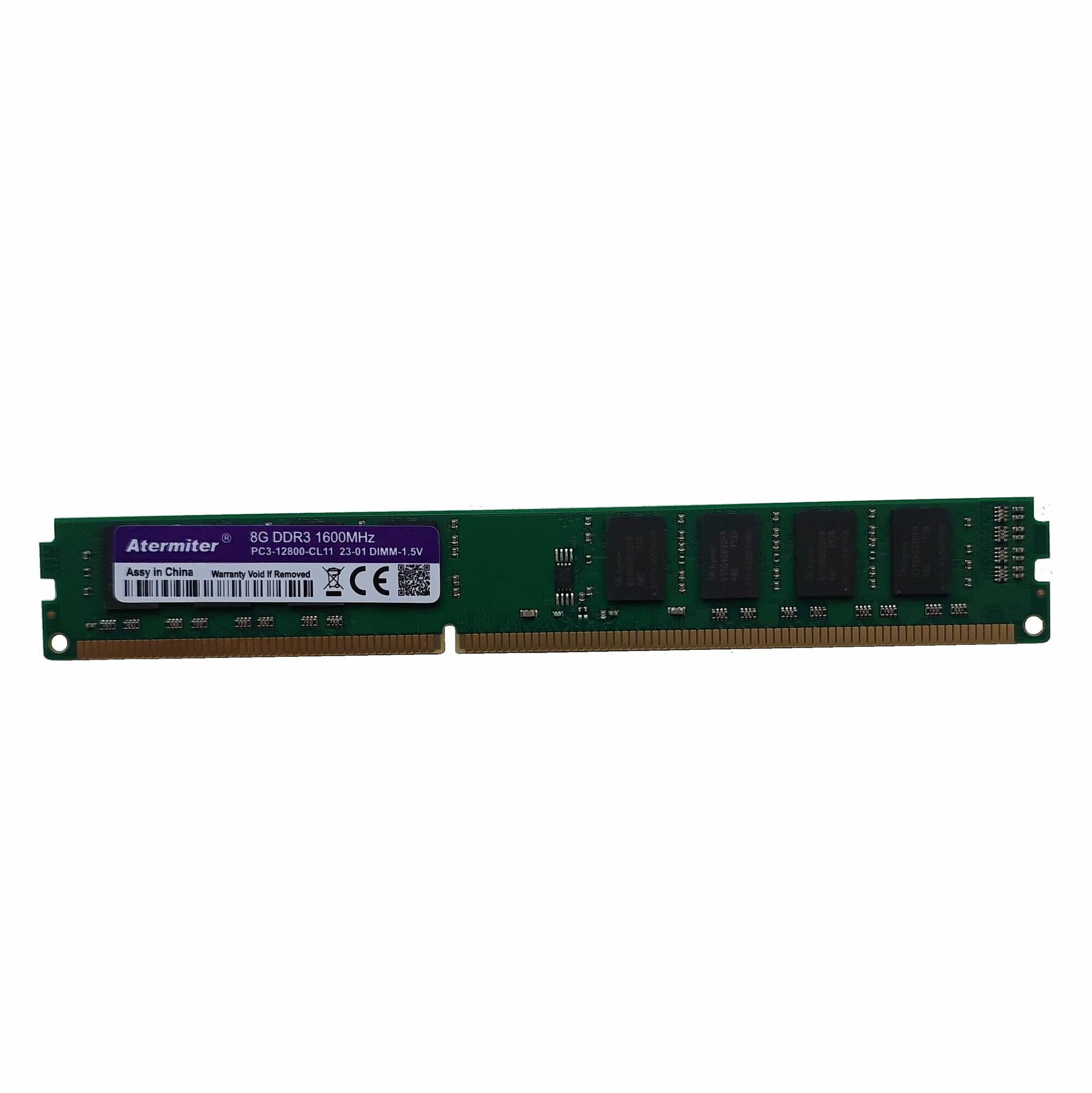 Оперативная память Atermiter DDR3, 8 Гб, 1600 Мгц, DIMM, CL11