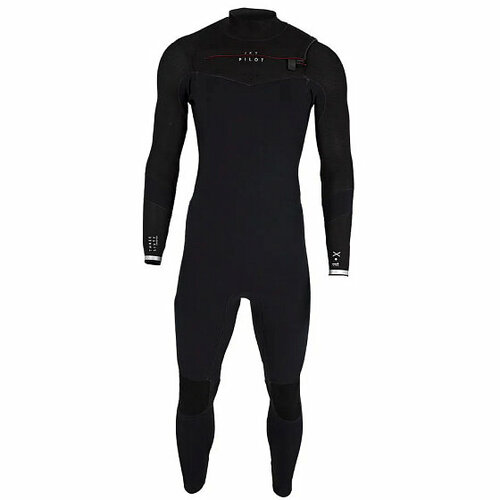 Гидрокостюм Jetpilot X1 4/3 Chest Zip Long Sleeve Streamer Rip Stop black/rip stop