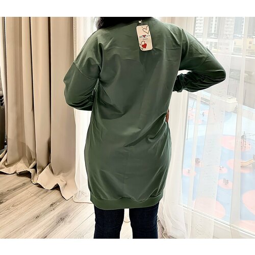 Туника HISSET, размер 46, мультиколор, золотой, бежевый