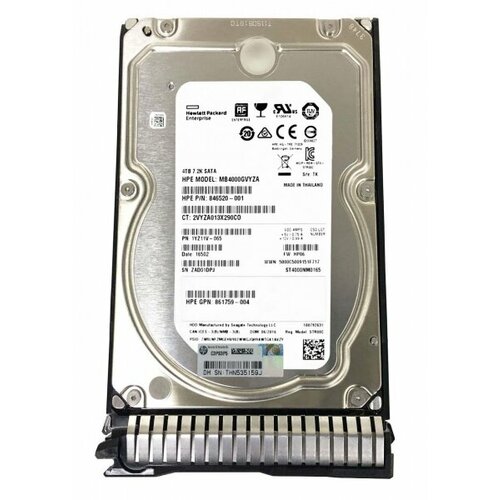 Жесткий диск HP P03714-B21 4Tb 7200 SATAIII 3.5