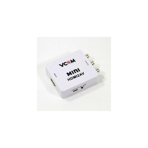 VCOM DD494 Конвертер HDMI = RCA (HDMI2AV) видео конвертeр hdmi2av