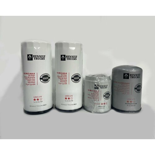 Комплект фильтров для ТО грузовиков Рено Евро 6 33800₽