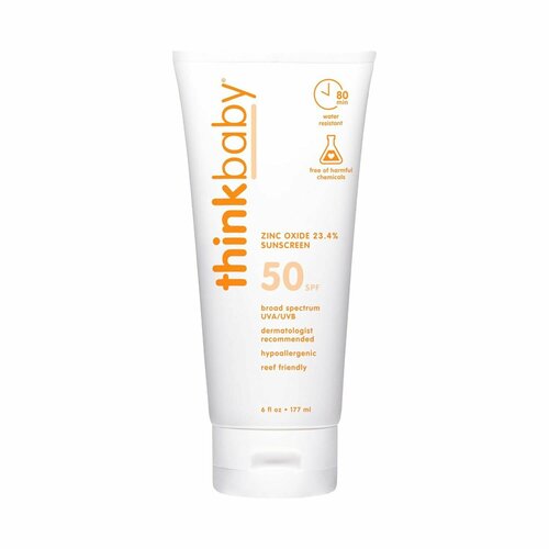 Think, Thinkbaby, солнцезащитный крем, фактор защиты SPF 50+, 6 жидк. унц. (177 мл)