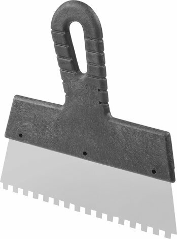 Шпатель зубчатый нержавеющий STARTUL Master 200 мм зуб 6 x 6 мм (ST1004-2006)