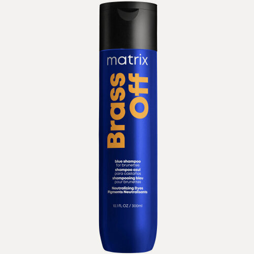 Изображение товара Шампунь холодный блонд Matrix Cosmetics MATRIX Total results Brass Off, для нейтрализации желтизны, 300 мл