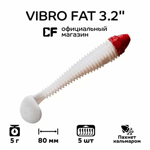 Силиконовые приманки Crazy Fish Vibro Fat 3.2