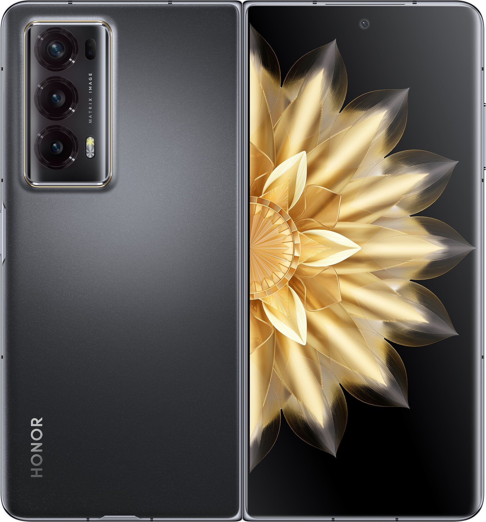 Смартфон HONOR Magic V2 16/512 ГБ Global для РФ, Dual nano SIM, черный — фото 1