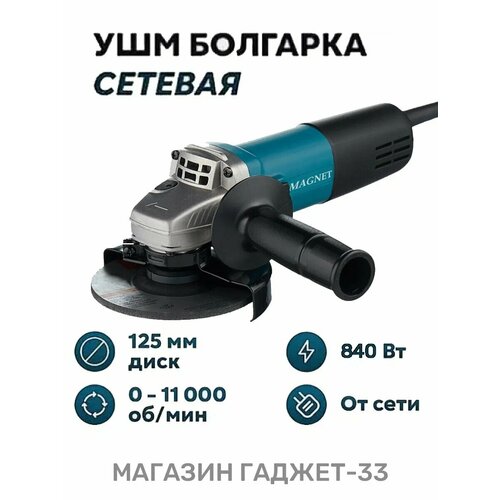 Болгарка с регулируемыми оборотами 3600₽