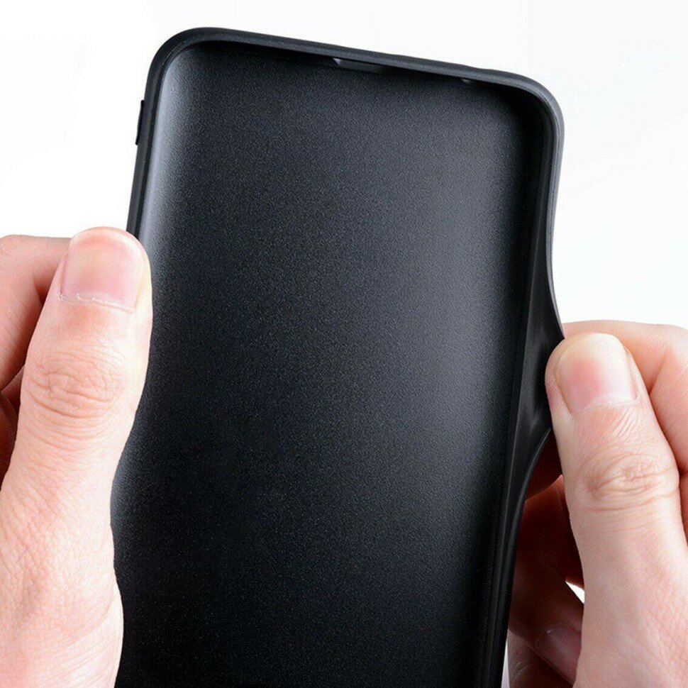 Чехол из искусственной крокодиловой кожи для Google Pixel 6 (черный) — фото 1
