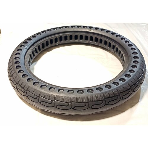 Покрышка для электровелосипеда 14х2.125 литая антипрокольная,