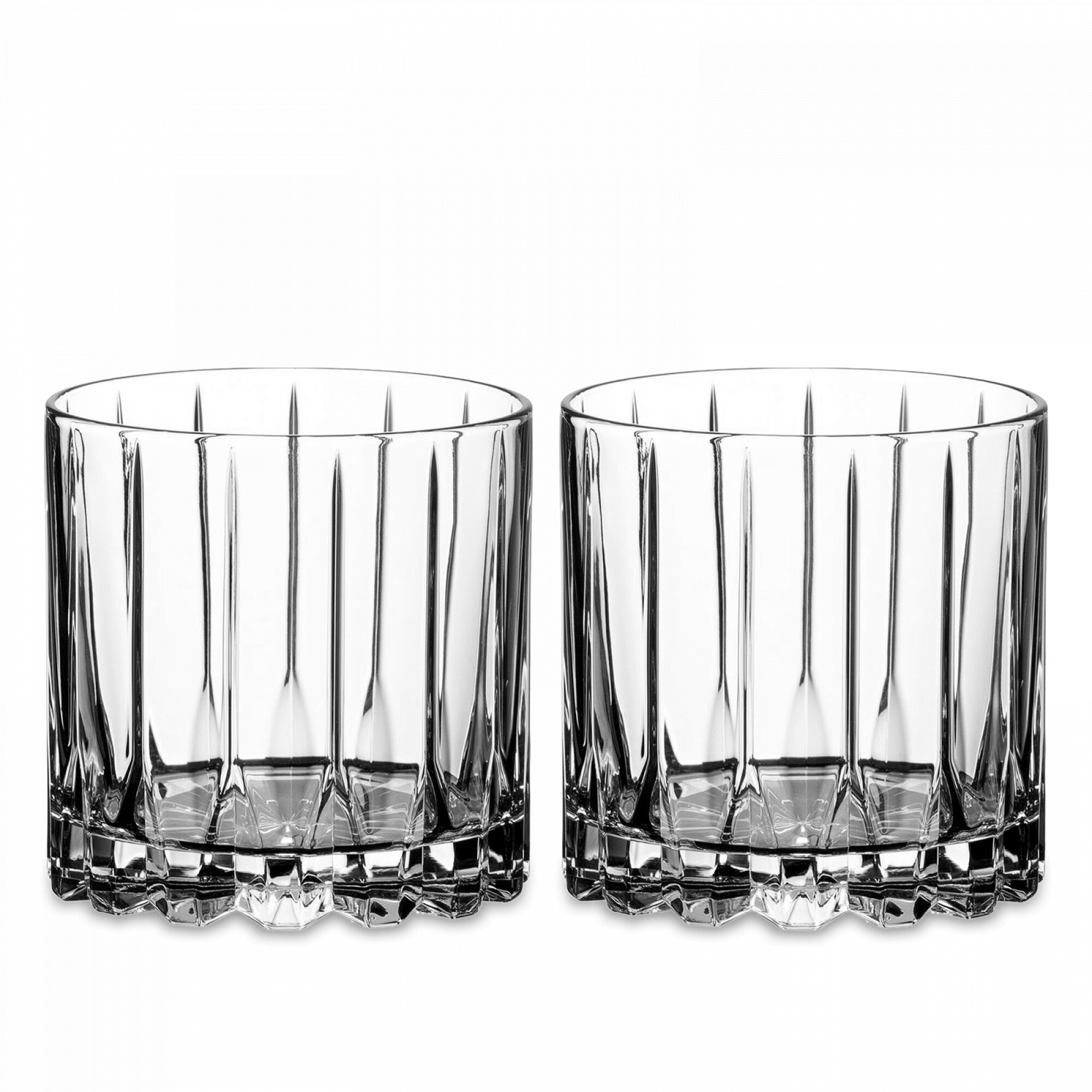 Набор из 2-х бокалов для виски ROCKS, 283 мл, 8,3 см, хрусталь R6417/02 Riedel Bar