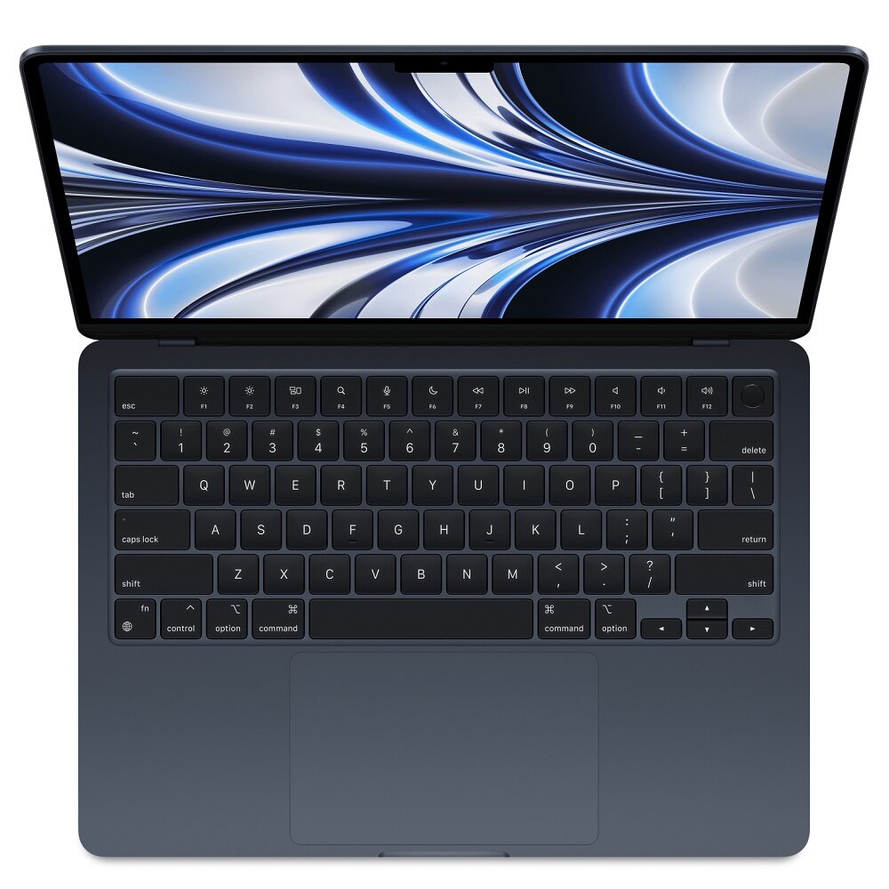 Apple MacBook Air 13 2024 (2560x1600, Apple M3, RAM 8 ГБ, SSD 256 ГБ, Apple graphics 8-core), Midnight (MRXV3) — фото 1