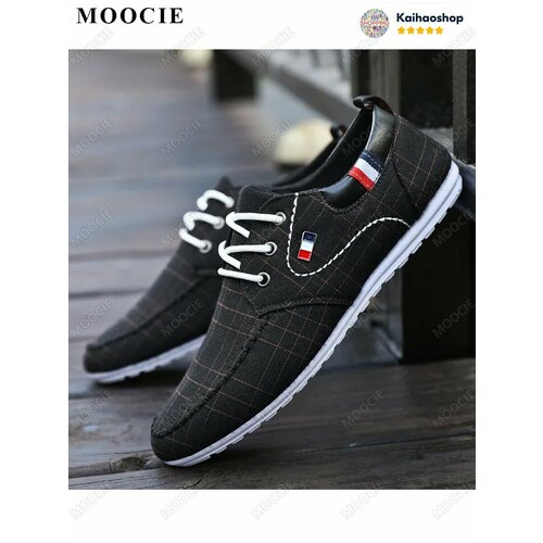 фото Мокасины moocie, размер 39, черный 01