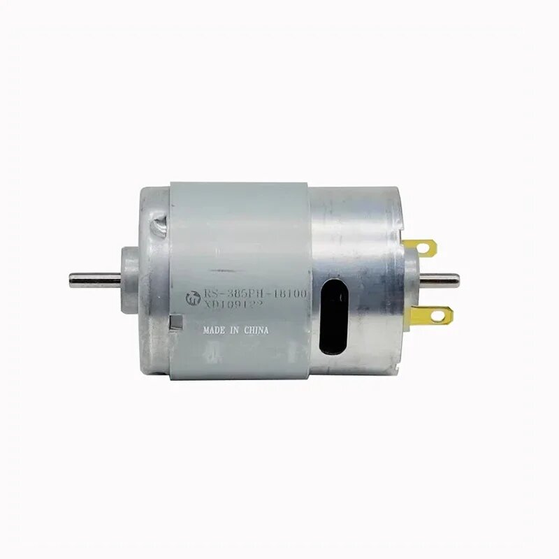 MABUCHI RS-385PH-18100 Mini RS-385 двигатель с двойным валом DC 6V 12V 18V 24V 24000RPM высокоскоростной двойной микро 28 мм электродвигатель, 24000, 24 В, 0