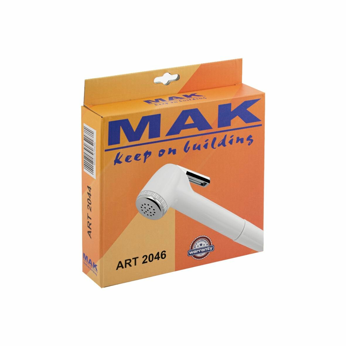 Набор бидe МАК 2046 белый гигиенический пластик АБС — фото 1