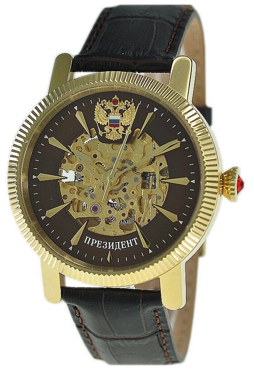 Наручные часы Русское время Часы наручные Русское время Президент 4506150, желтый