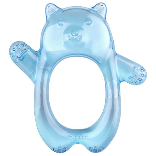 Прорезыватель Pigeon Cooling Teether Bear Мишка (NA21), голубой