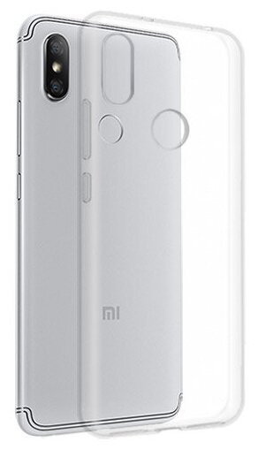 Силиконовый чехол для Xiaomi Redmi S2 прозрачный 1.0 мм