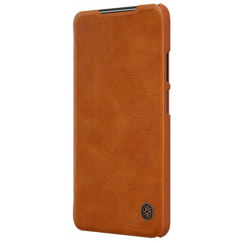 фото Кожаный чехол-книжка nillkin leather qin для xiaomi poco m3