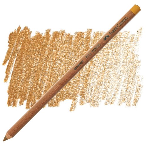 Faber-Castell Пастельный карандаш Pitt Pastel, 6 шт., 182 коричневая охра