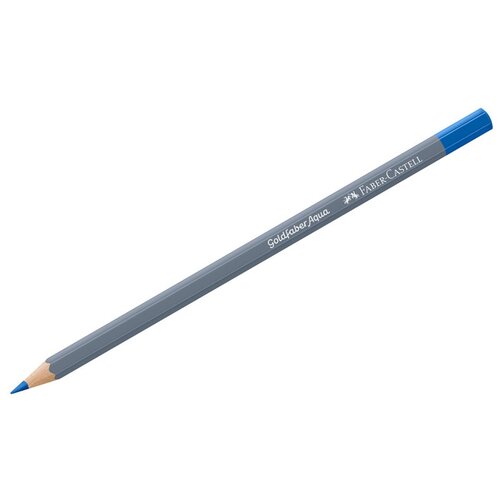 Faber-Castell Акварельный карандаш Goldfaber Aqua 12 шт., 143 синий кобальт