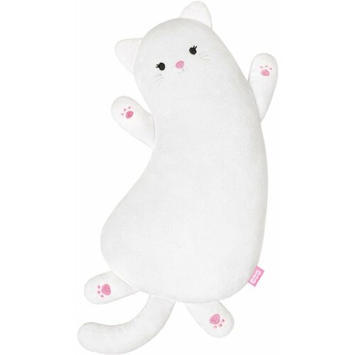 Подушка Мякиши Кошечка Молли, белый 810 игрушка мягконабивная подушка кошечка молли белая