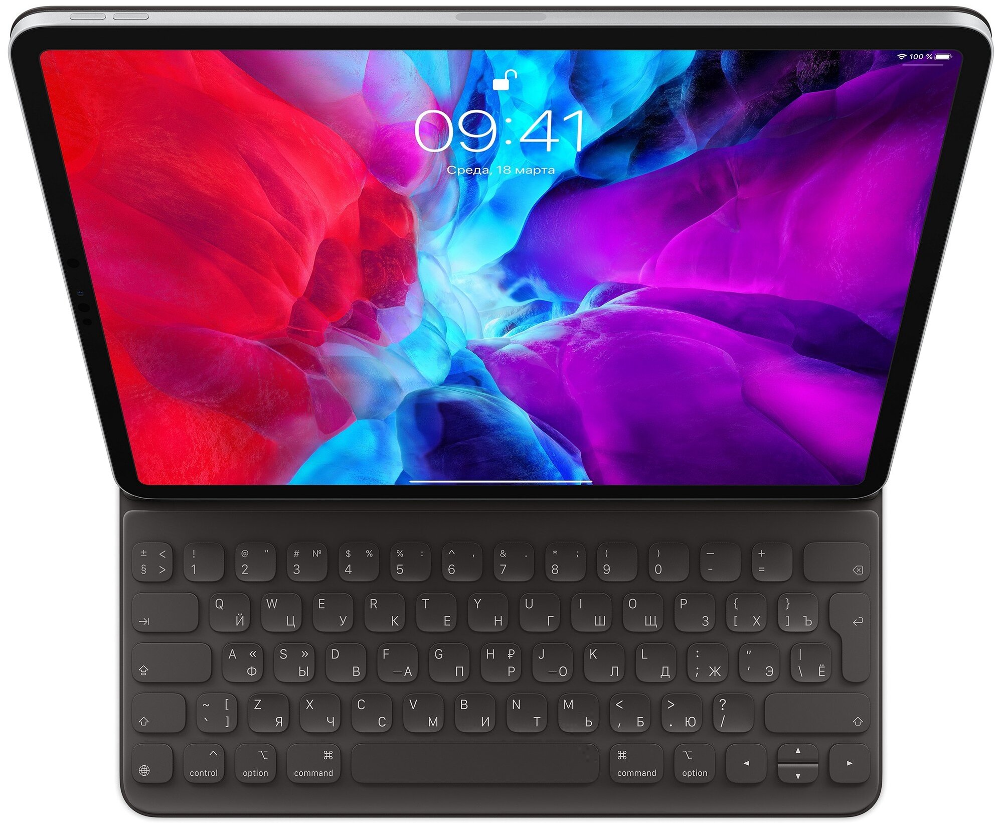 Клавиатура Apple Smart Keyboard Folio для iPad Pro 12,9" (2020) черный