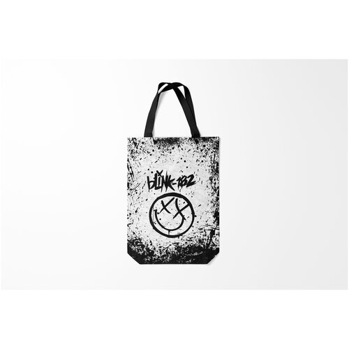 фото Сумка-шоппер / 31х42 см / рок / blink 182 burnettie