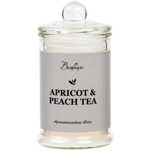 Ароматическая свеча APRICOT & PEACH, Д60 Ш60 В110