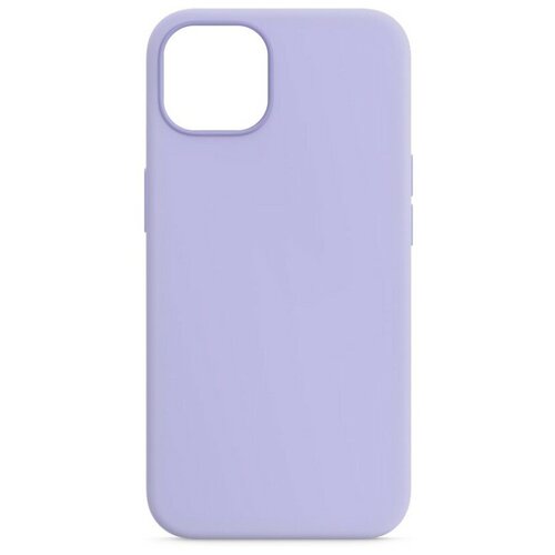 фото Чехол силиконовый mitrifon для iphone 13 (6.1") lilac сиреневый №41