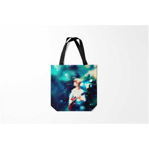 фото Сумка-шоппер / 40х40 см / аниме / дарованный мафую сато burnettie