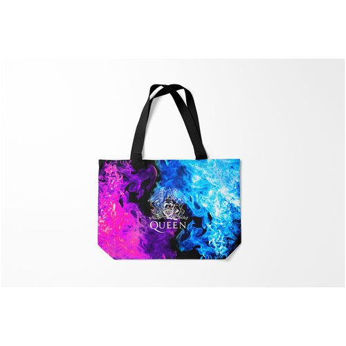 фото Сумка-шоппер / 46х35 см / рок / queen burnettie